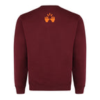 3D Embroidered Crew Sweatshirt