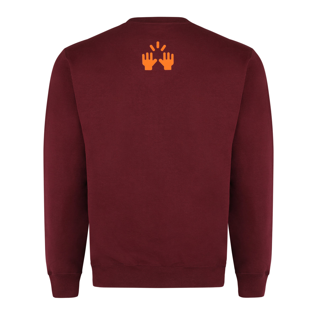 3D Embroidered Crew Sweatshirt