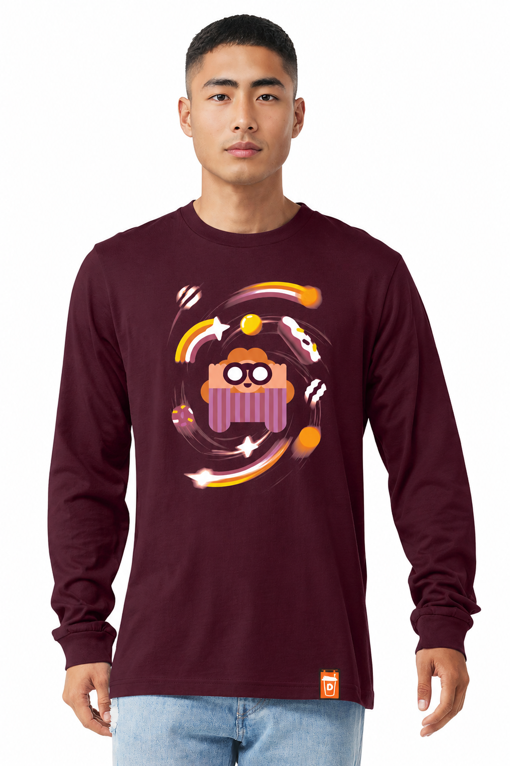 Coffee Vortex Longsleeve Tee