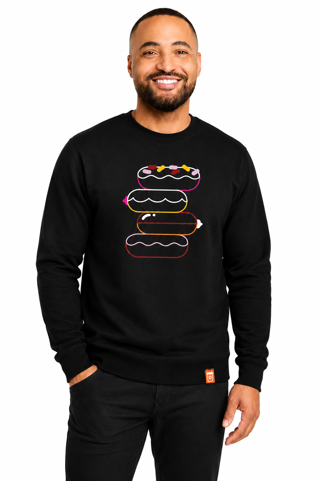 Donut Stack Crew Sweatshirt