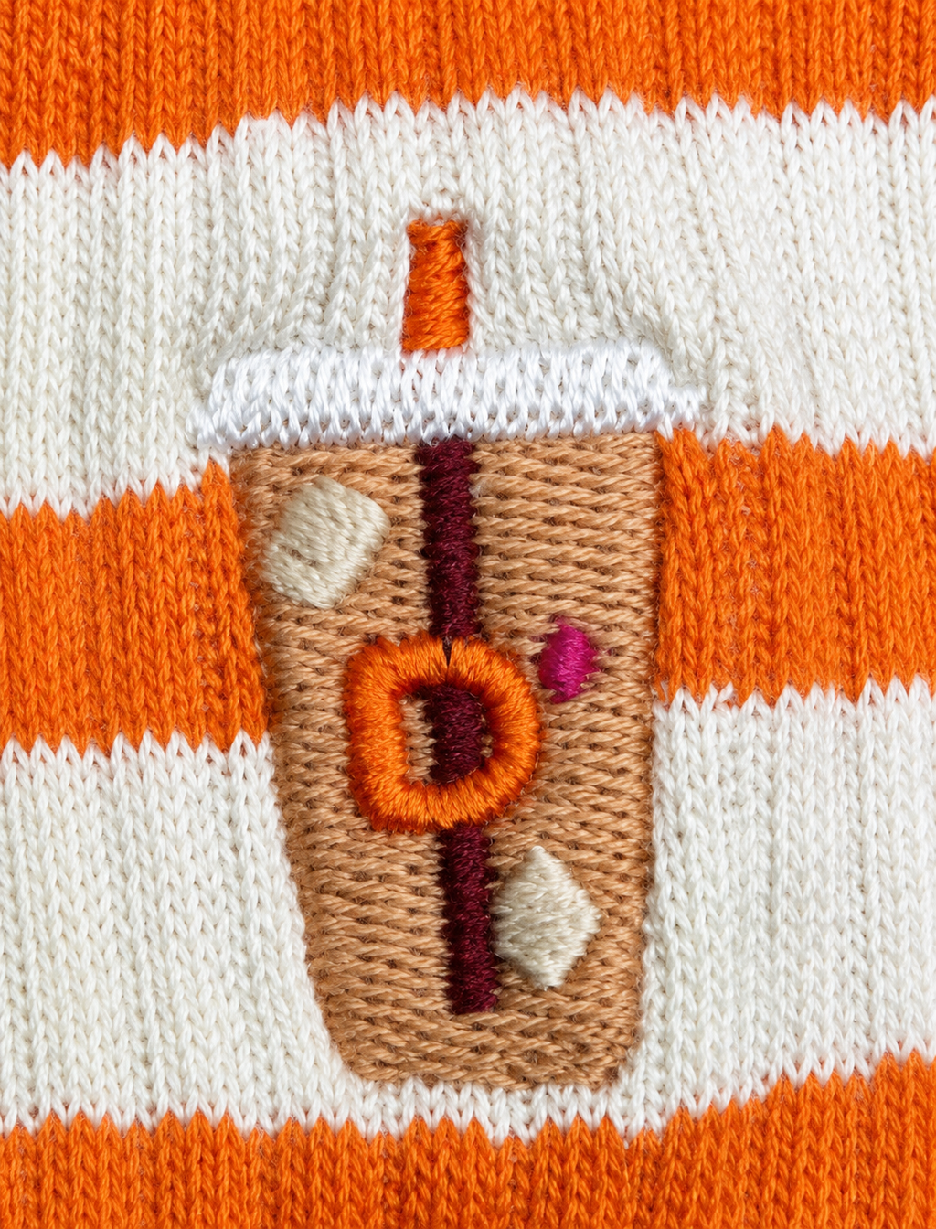 Iced Coffee Crew Socks
