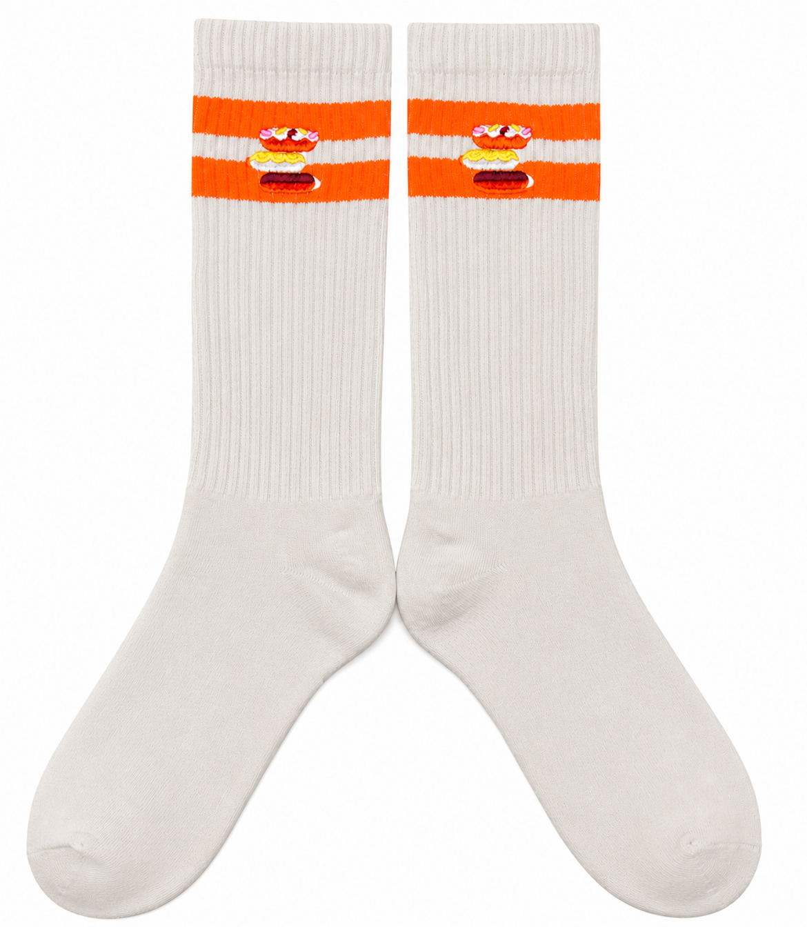 CREAM/ORANGE