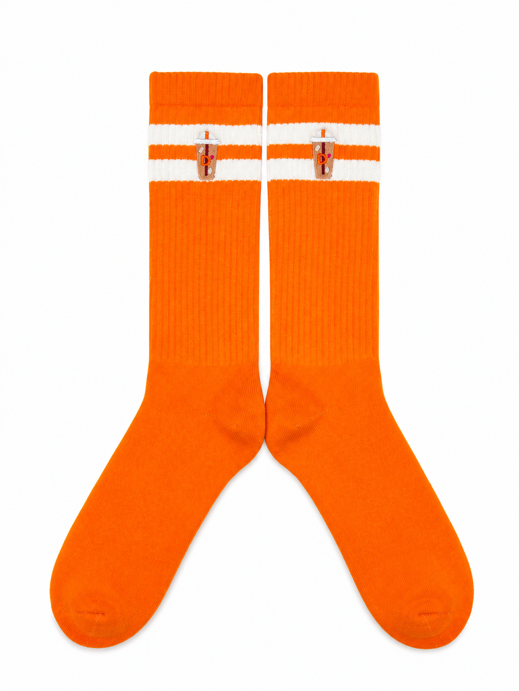 Iced Coffee Crew Socks