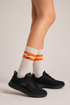 Stacked Donut Crew Socks